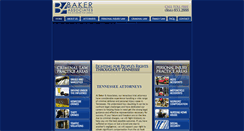 Desktop Screenshot of joebakerlaw.com